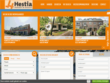 Tablet Screenshot of hestia.nl